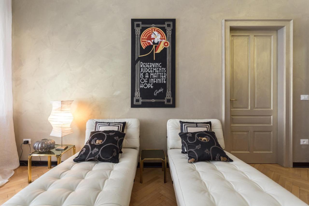 La Casa Di Gatsby Lusso In Pieno Centro Con Parcheggio Apartment Gorizia Luaran gambar